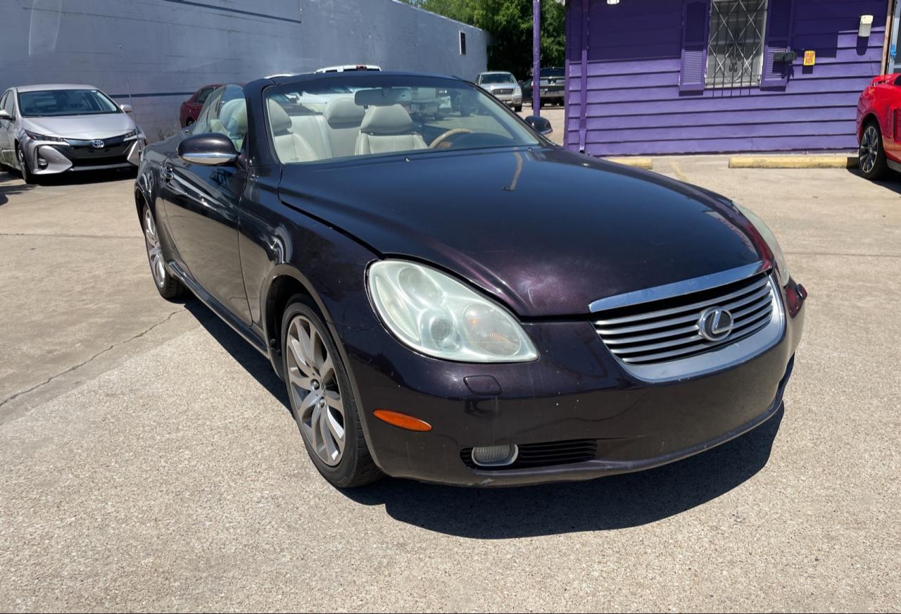 LEXUS SC 2002 jthfn48y020021428