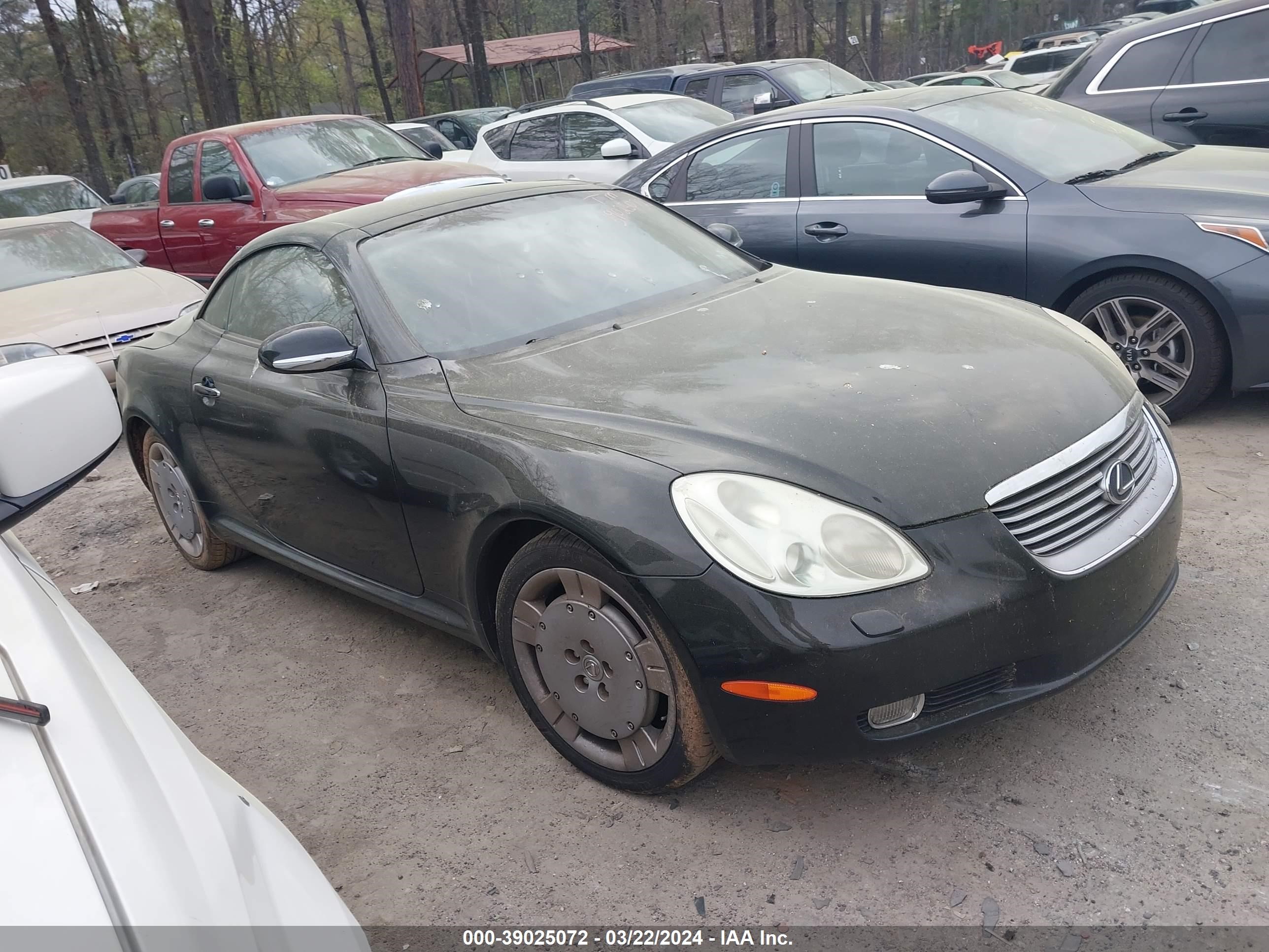 LEXUS SC 2002 jthfn48y020029660