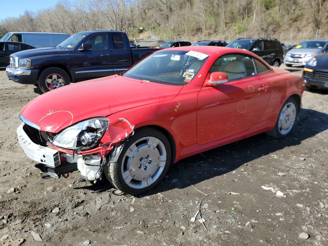 LEXUS SC 2003 jthfn48y030041132