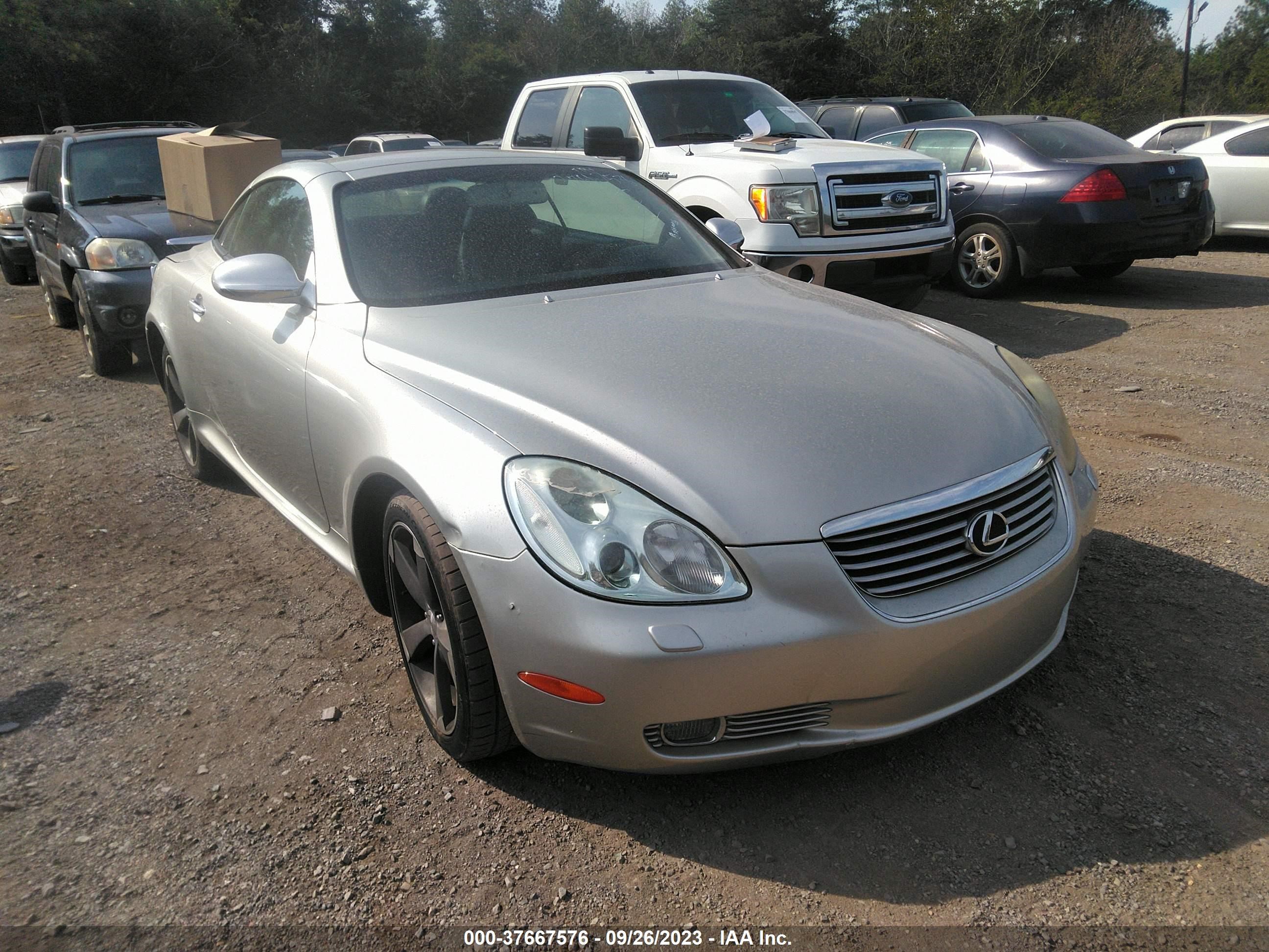 LEXUS SC 2002 jthfn48y120026637