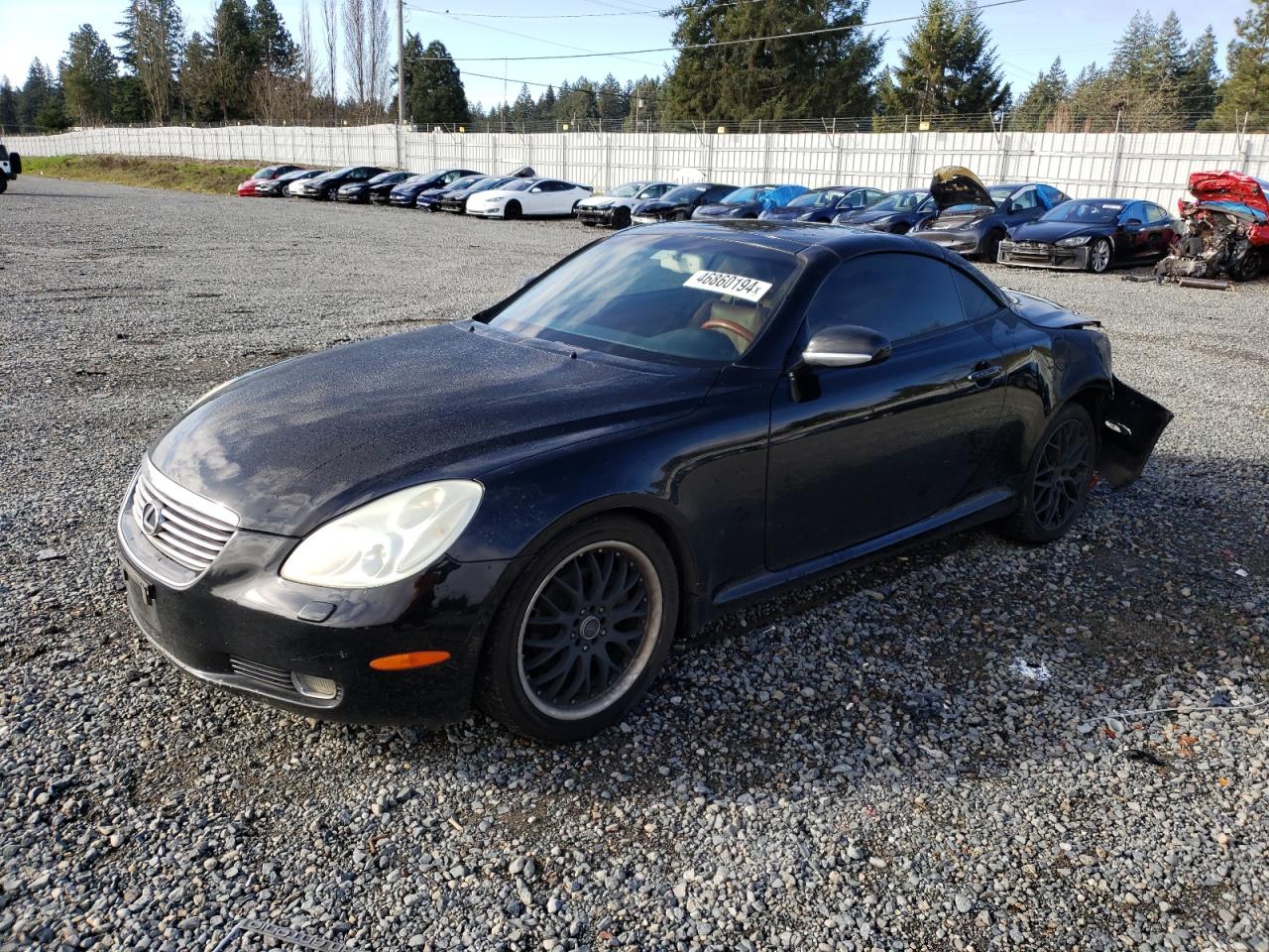 LEXUS SC 2003 jthfn48y130046470