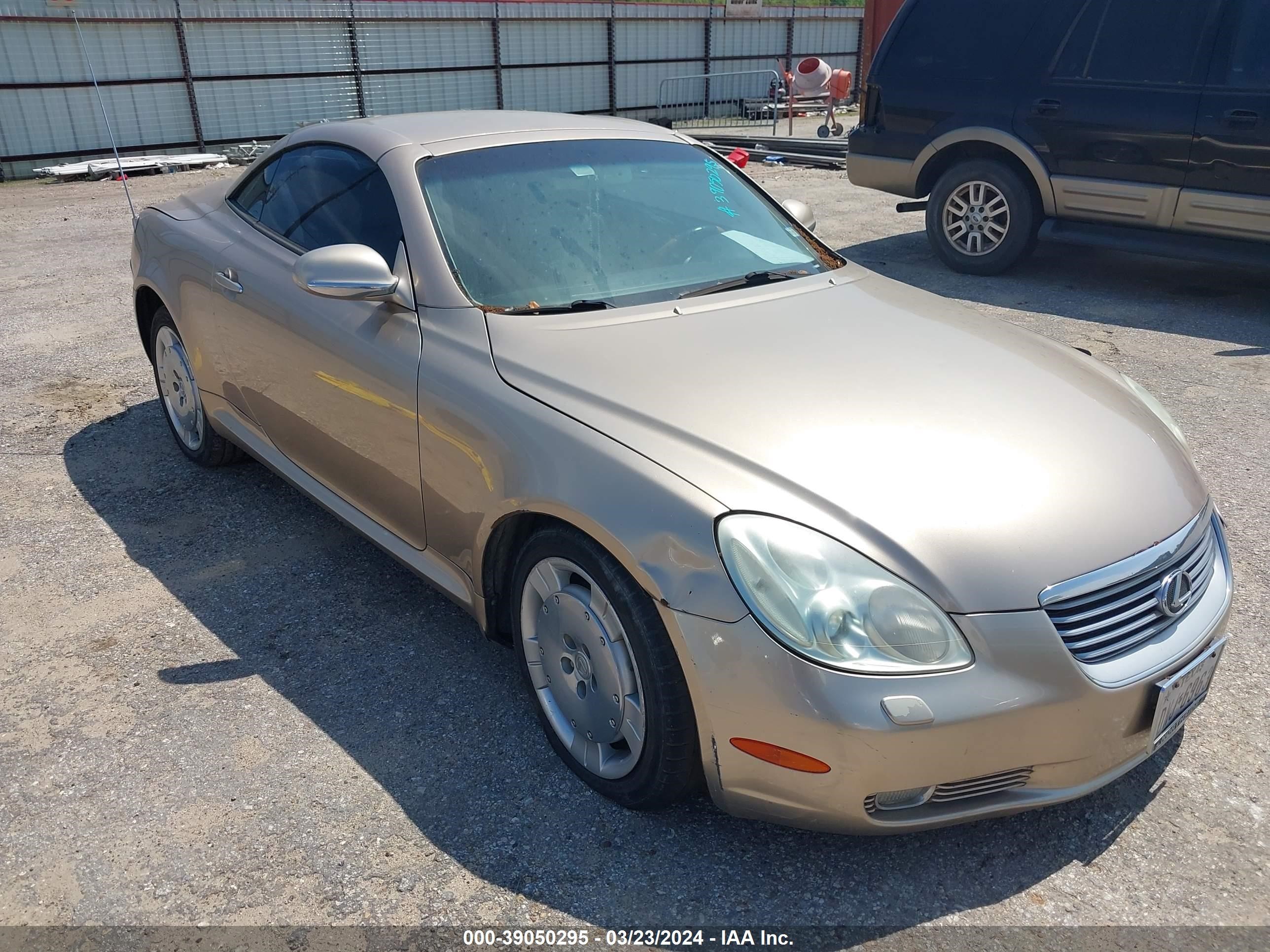 LEXUS SC 2003 jthfn48y230042833