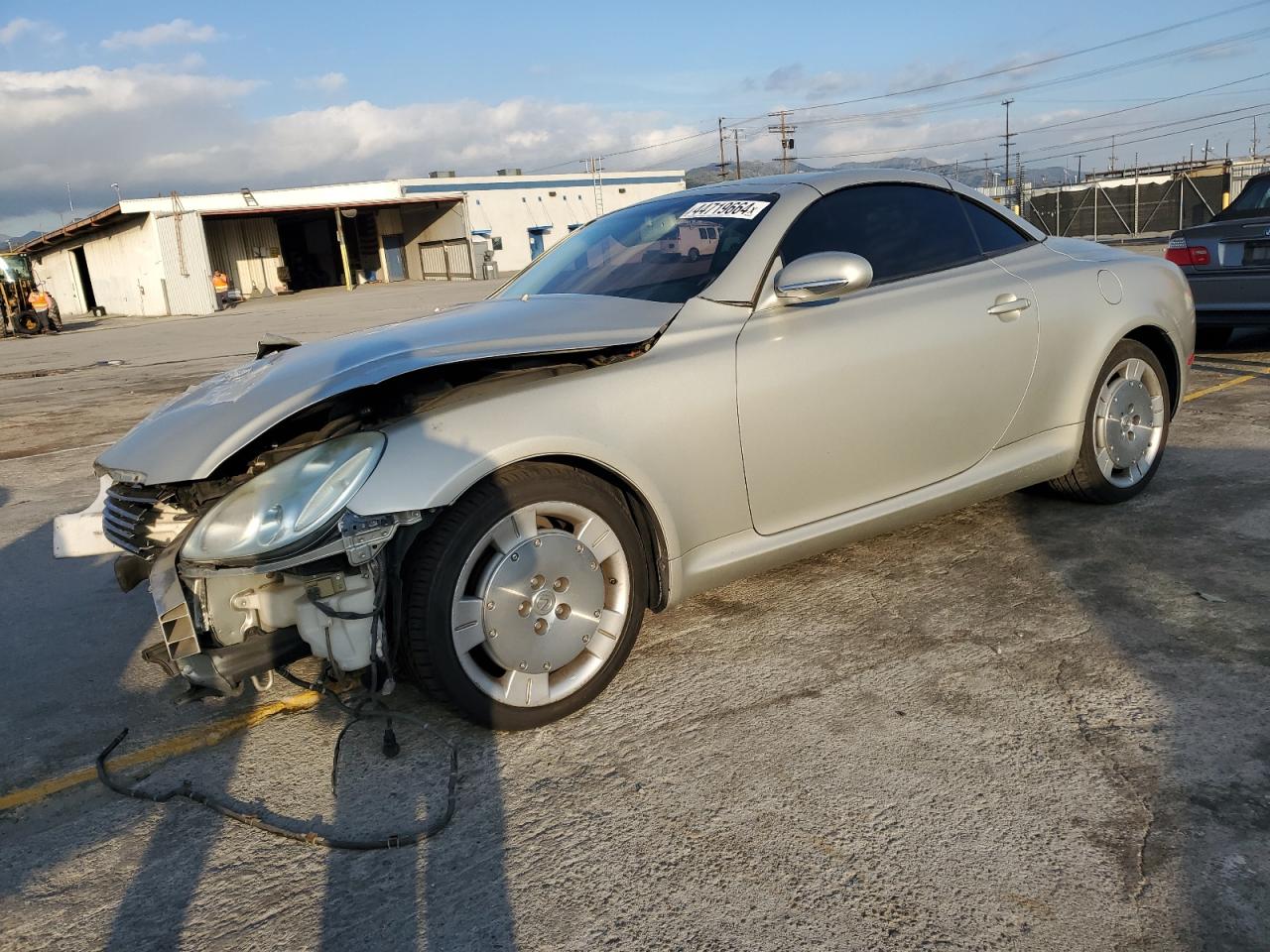 LEXUS SC 2003 jthfn48y330042727