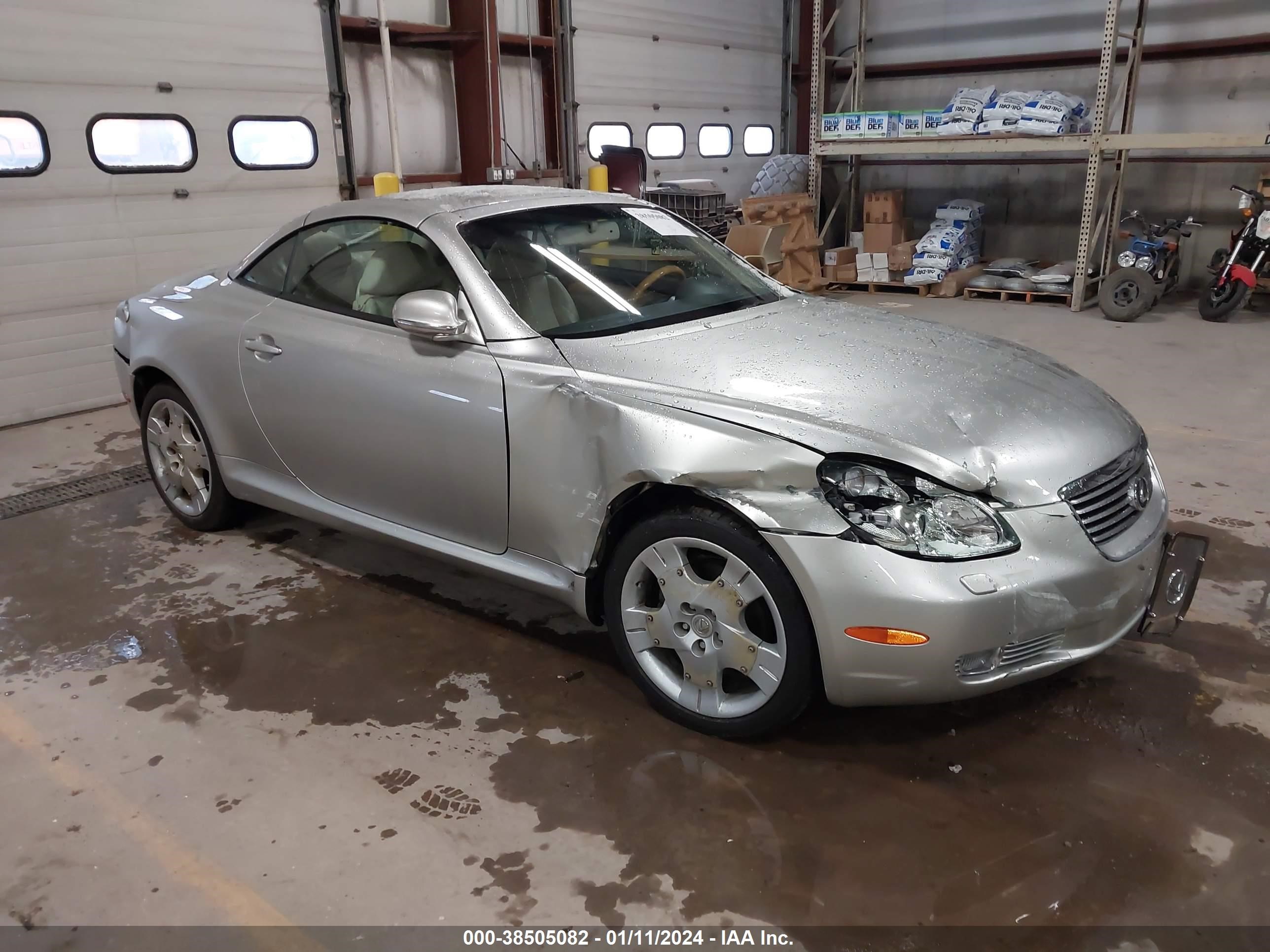 LEXUS SC 2005 jthfn48y350065184