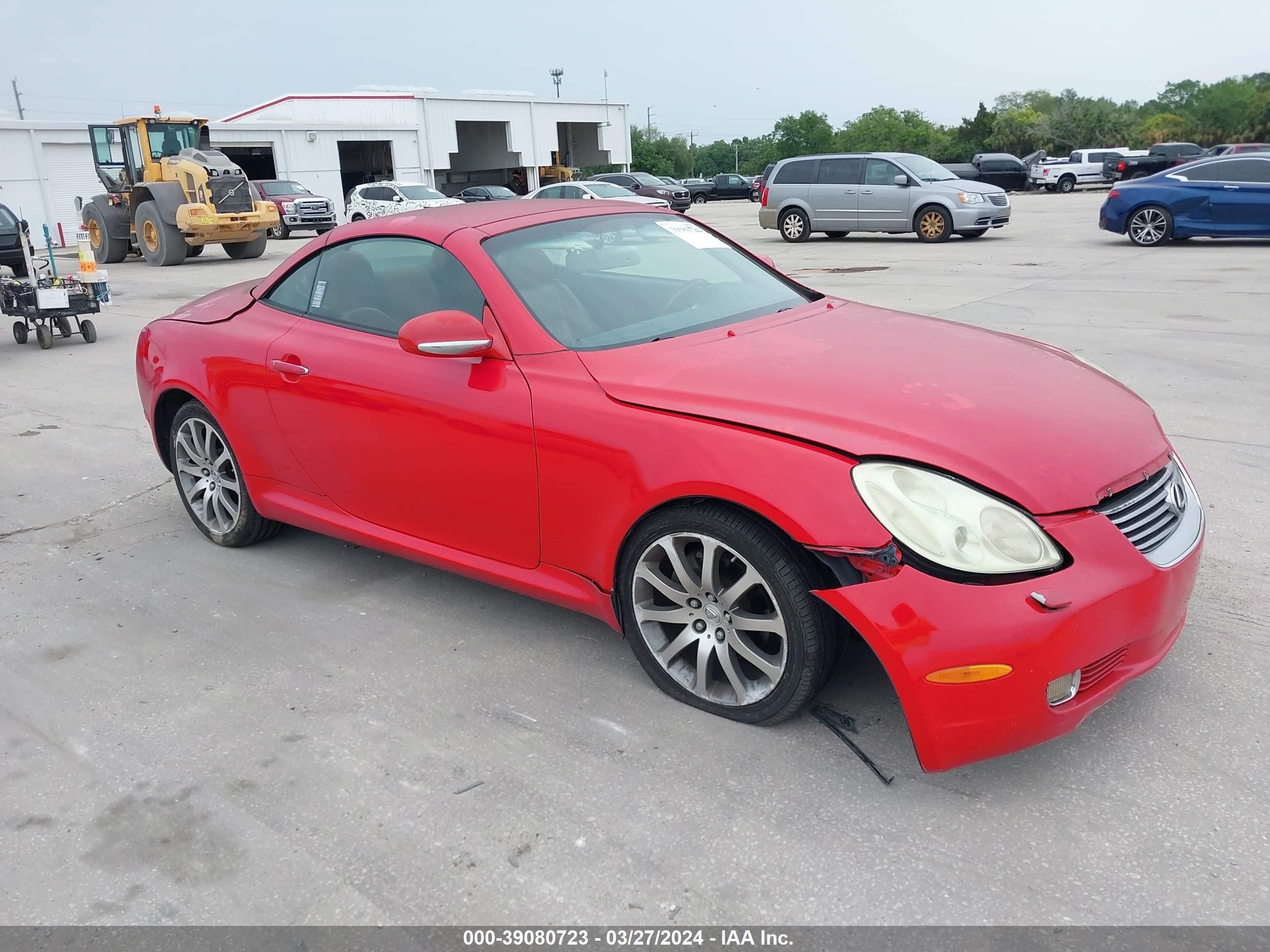 LEXUS SC 2005 jthfn48y350068621