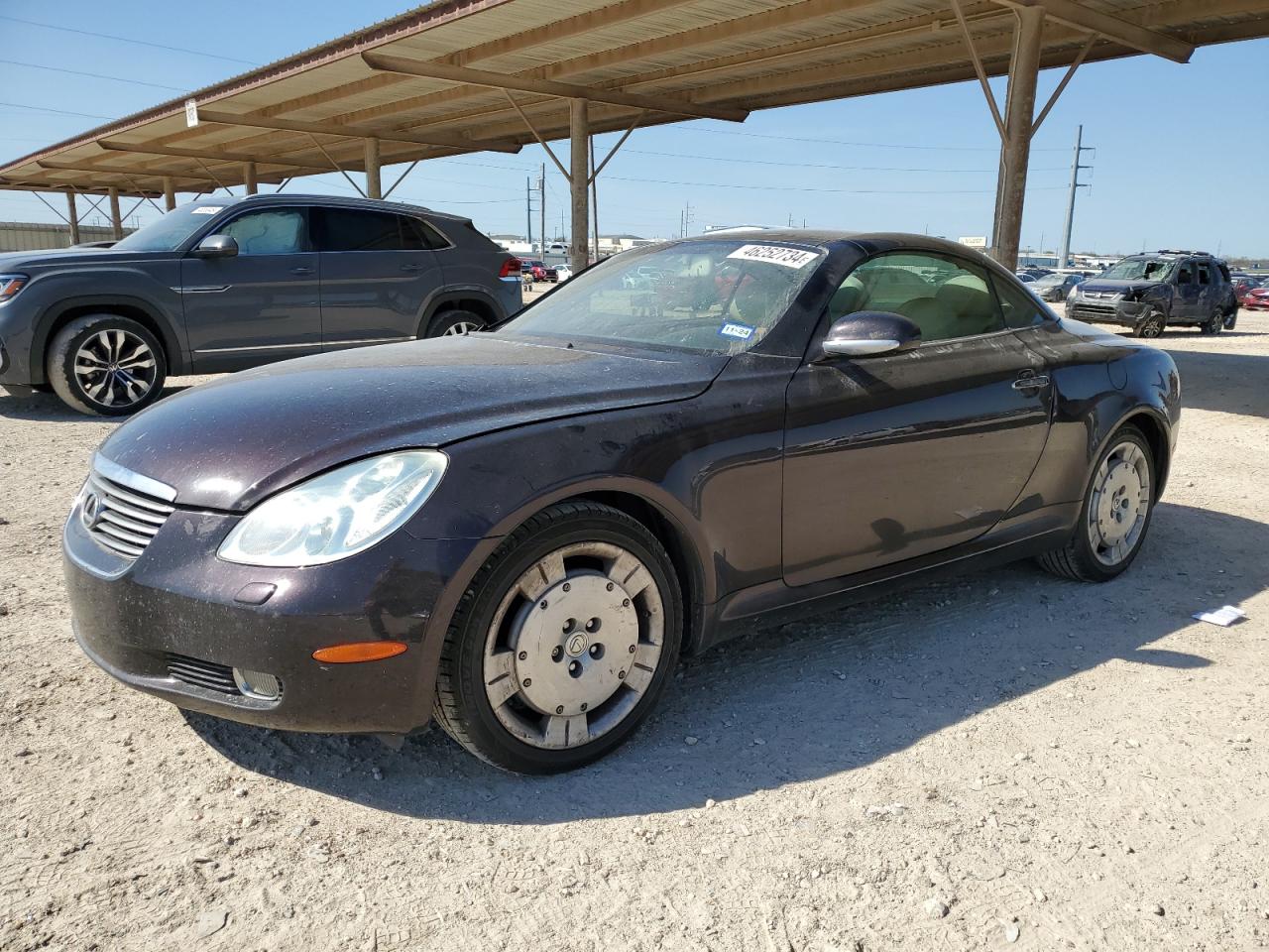 LEXUS SC 2003 jthfn48y430036497