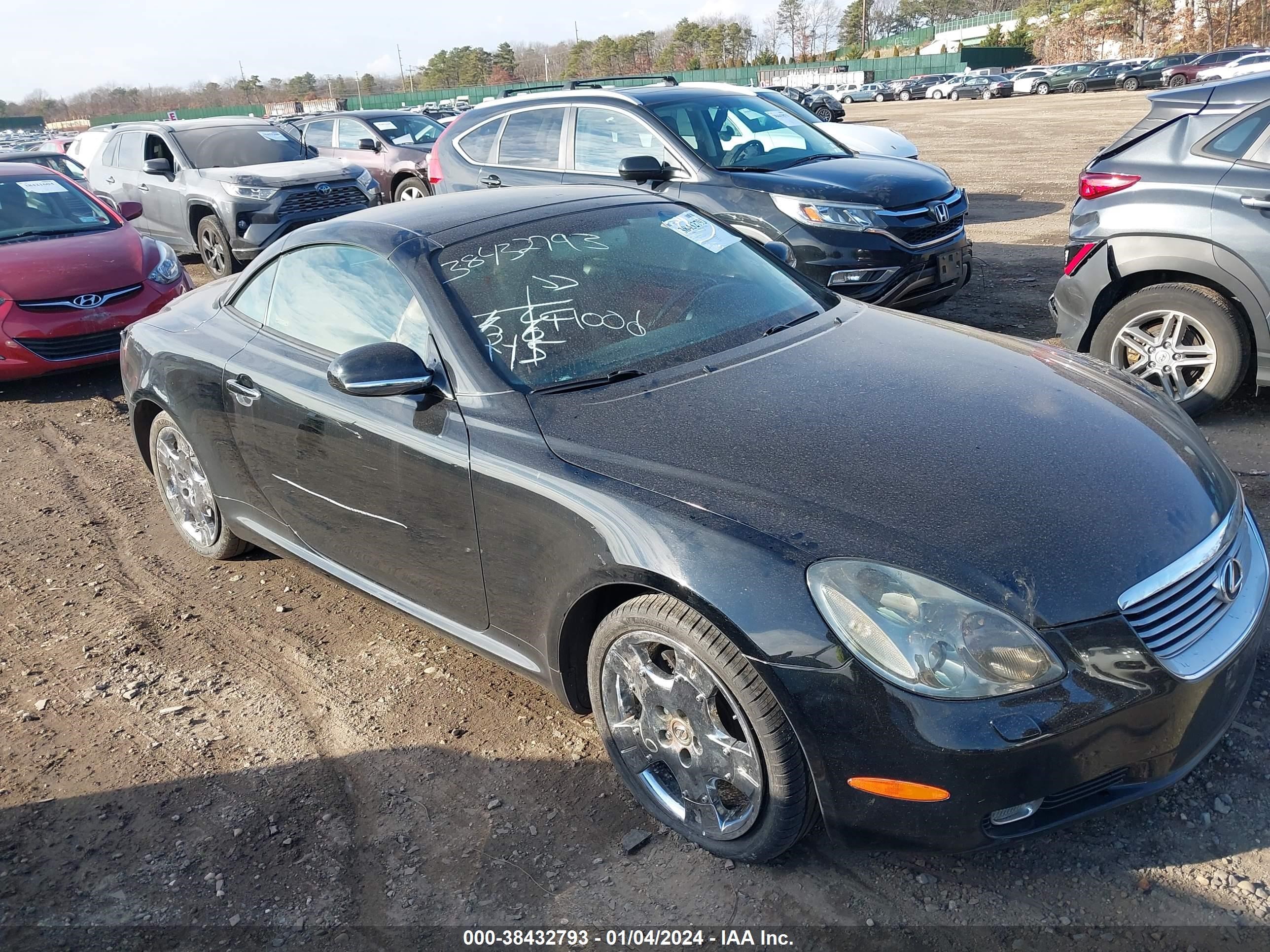 LEXUS SC 2004 jthfn48y440058467