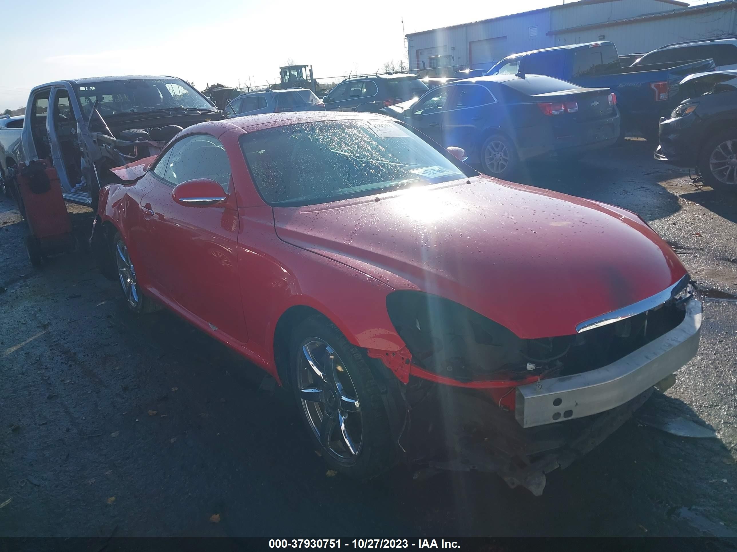 LEXUS SC 2002 jthfn48y520025541