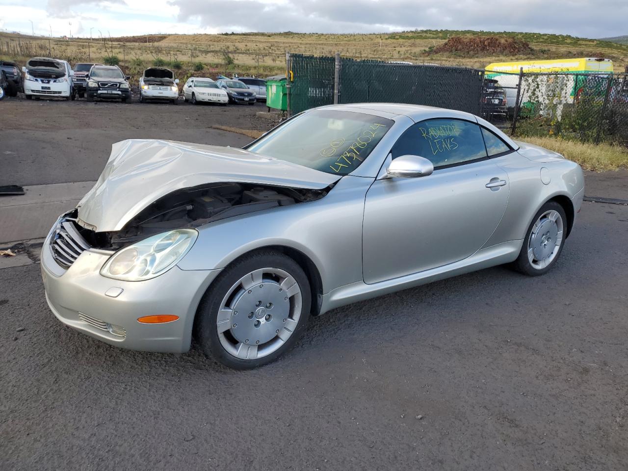 LEXUS SC 2003 jthfn48y530041644