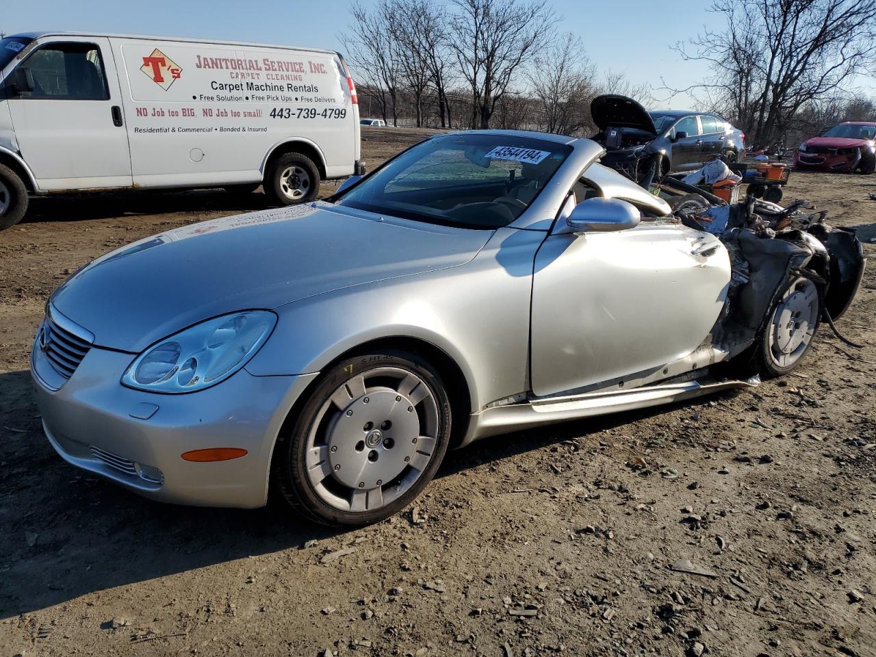 LEXUS SC 2003 jthfn48y530042227