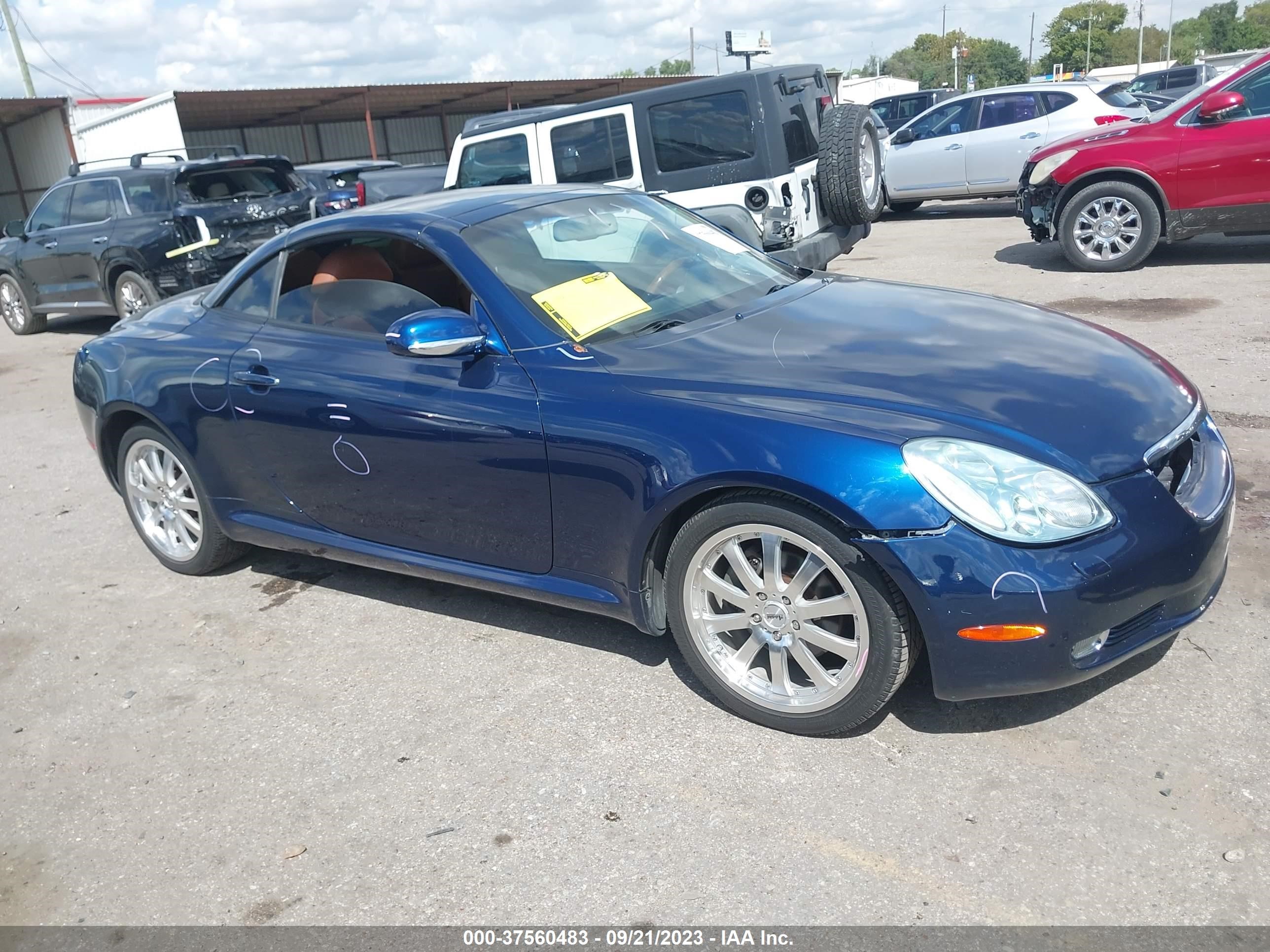 LEXUS SC 2003 jthfn48y530042325