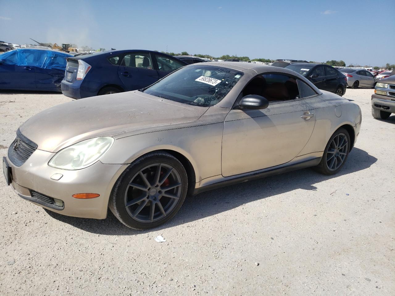 LEXUS SC 2002 jthfn48y620022048