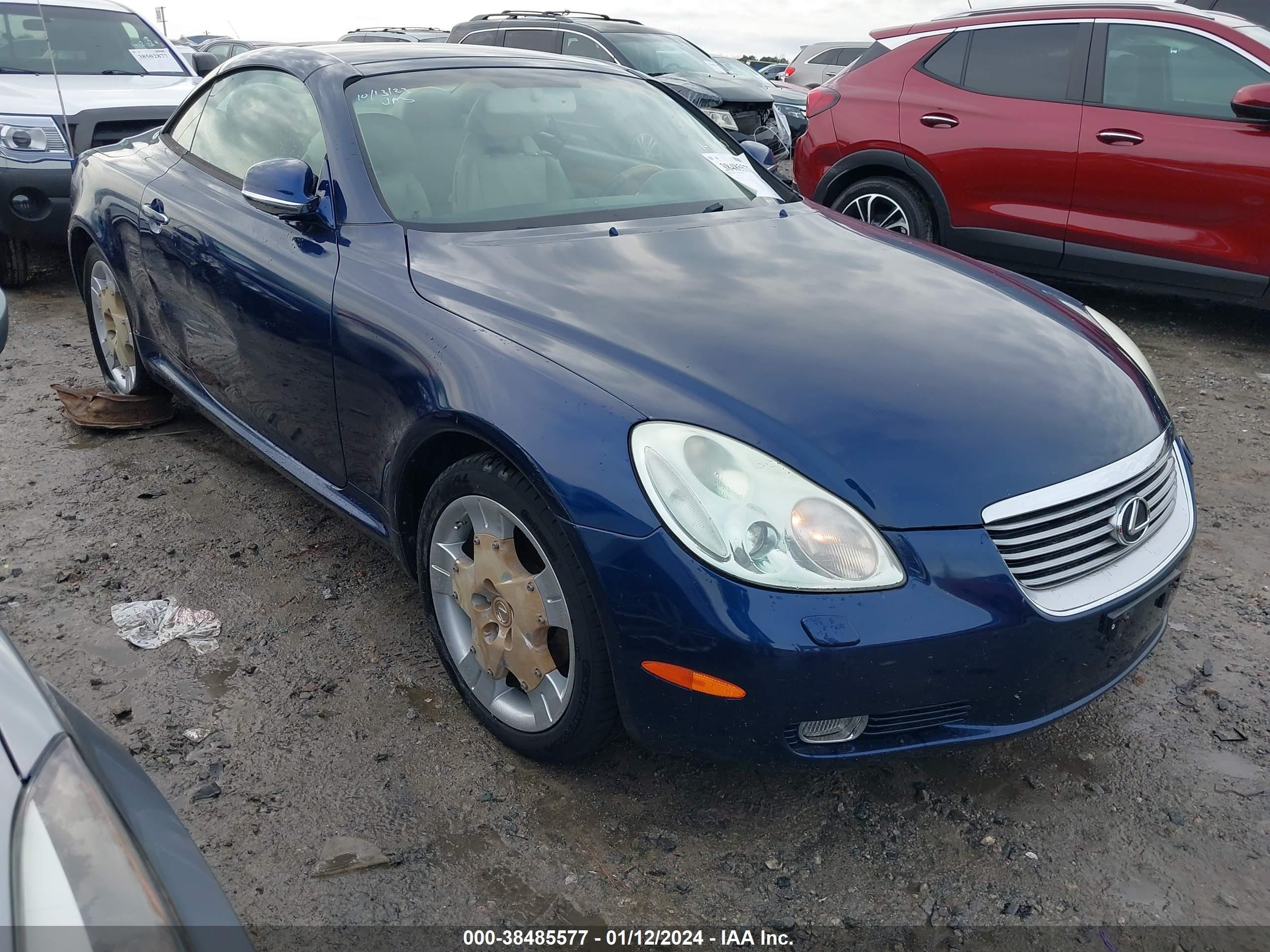 LEXUS SC 2005 jthfn48y650066586