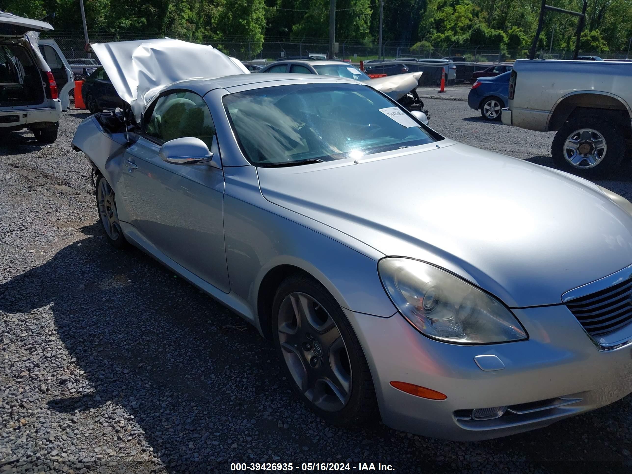 LEXUS SC 2006 jthfn48y669007664