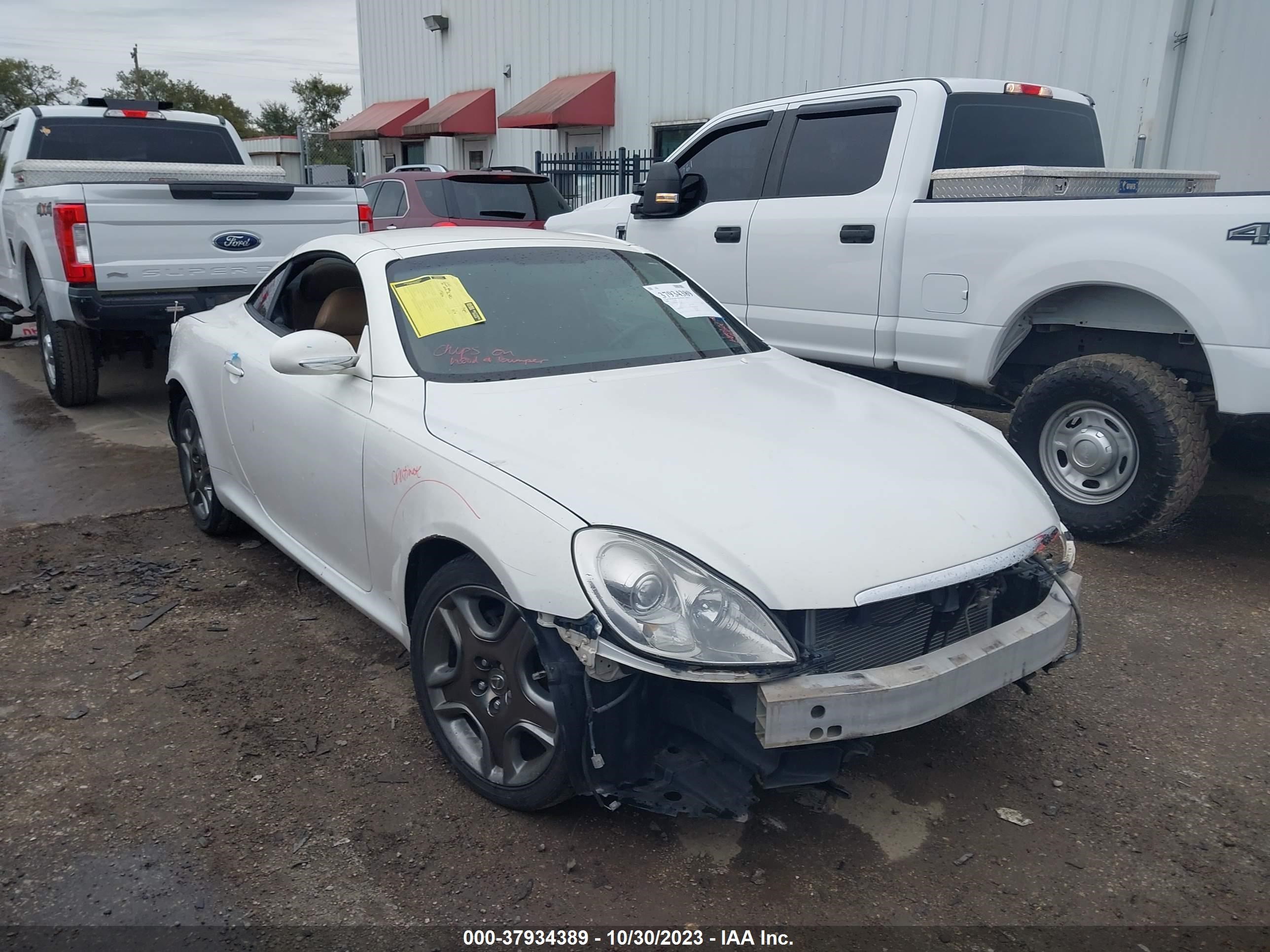 LEXUS SC 2006 jthfn48y769007964