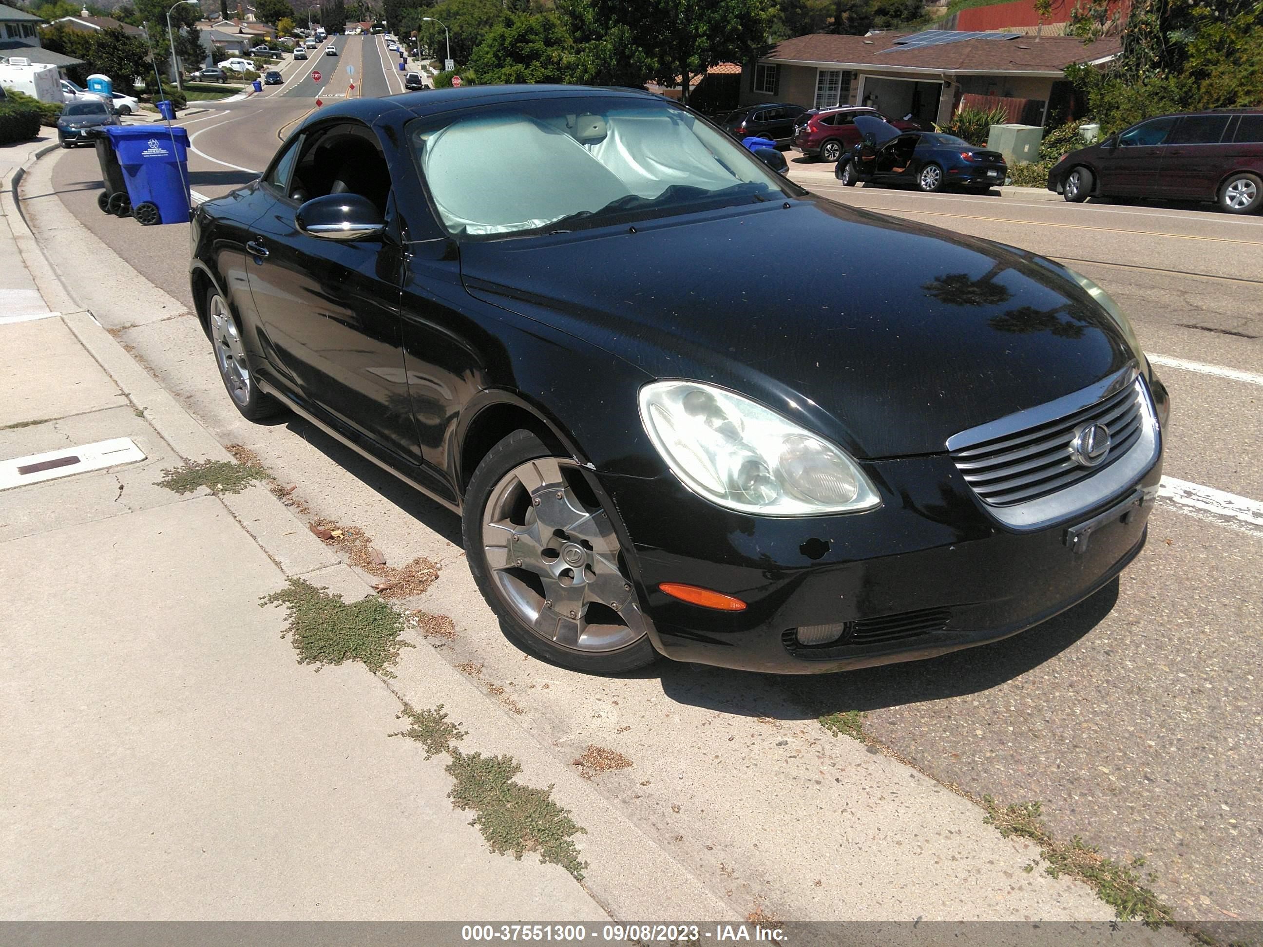 LEXUS SC 2004 jthfn48y840060416