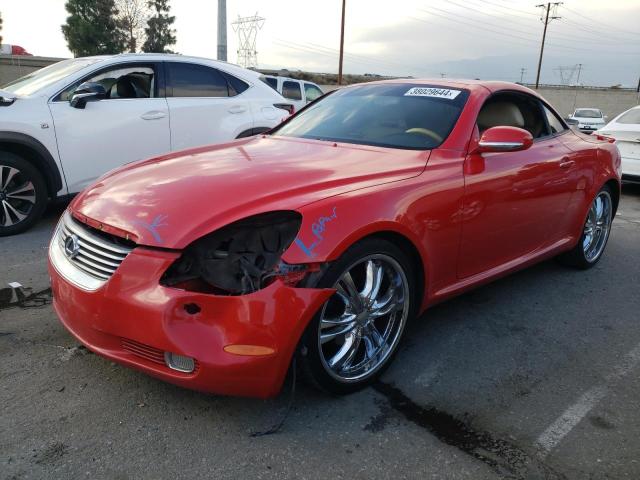 LEXUS SC430 2002 jthfn48y920009911