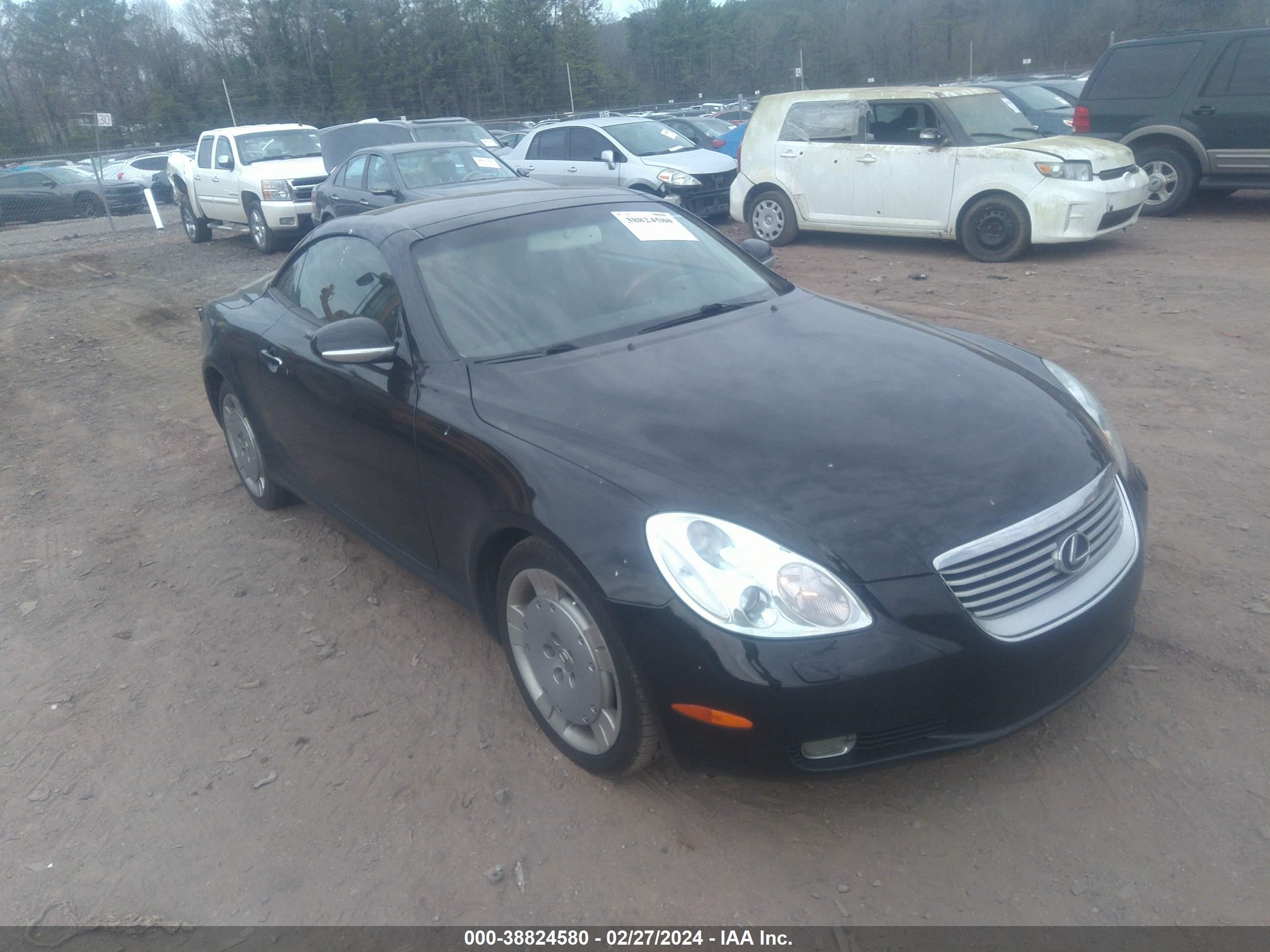 LEXUS SC 2002 jthfn48y920023209