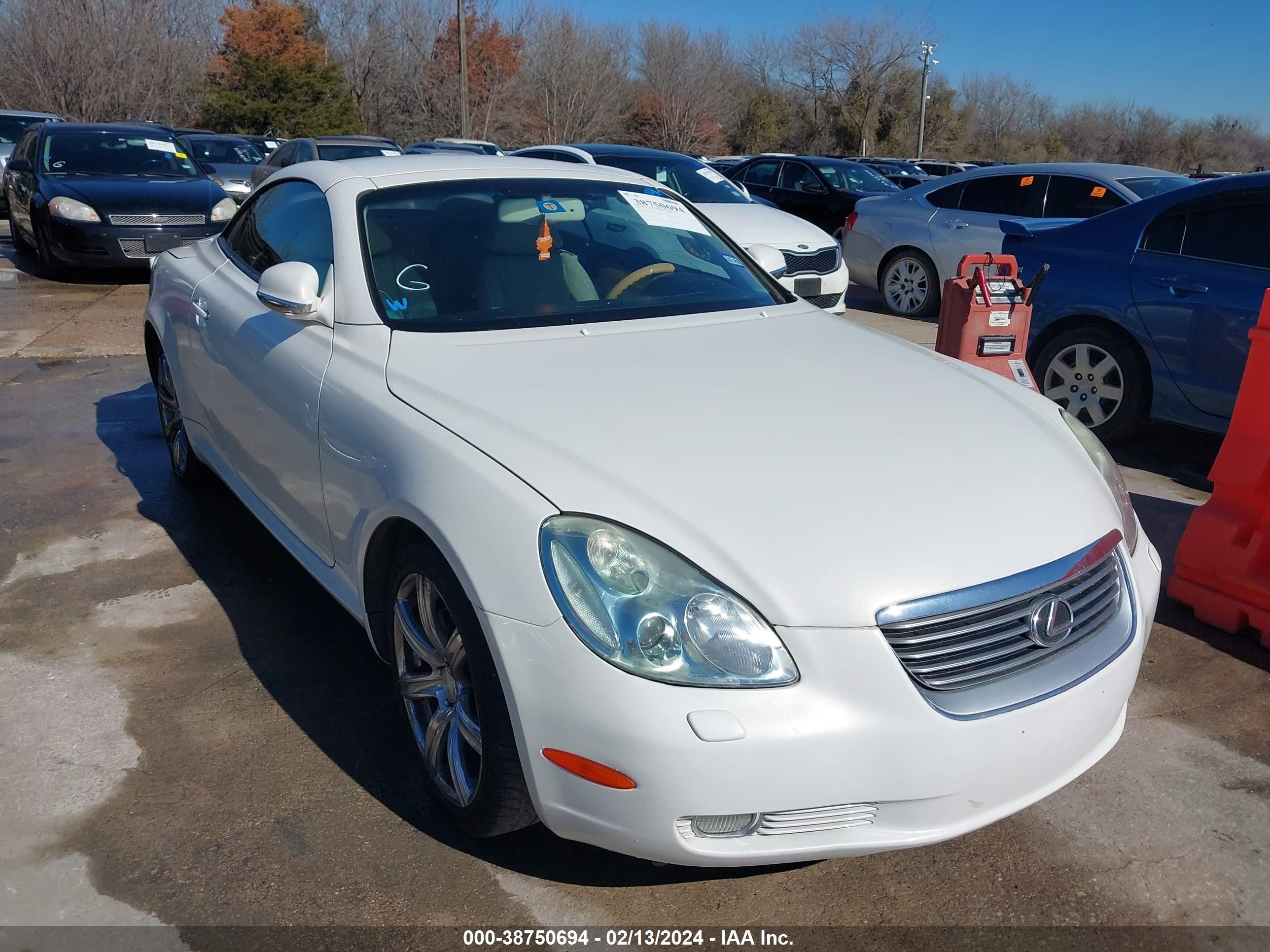 LEXUS SC 2004 jthfn48y940059548