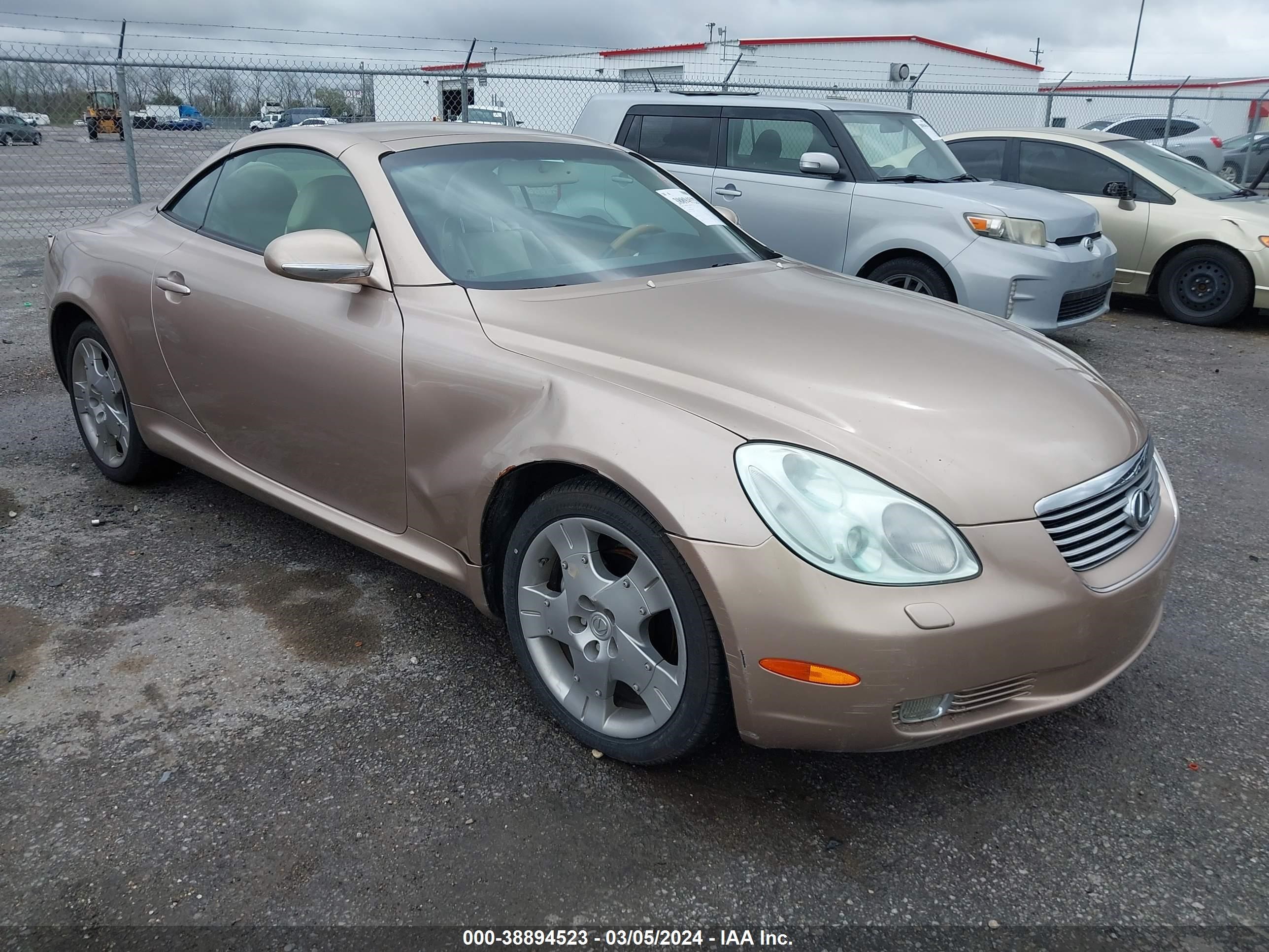 LEXUS SC 2005 jthfn48y950066601