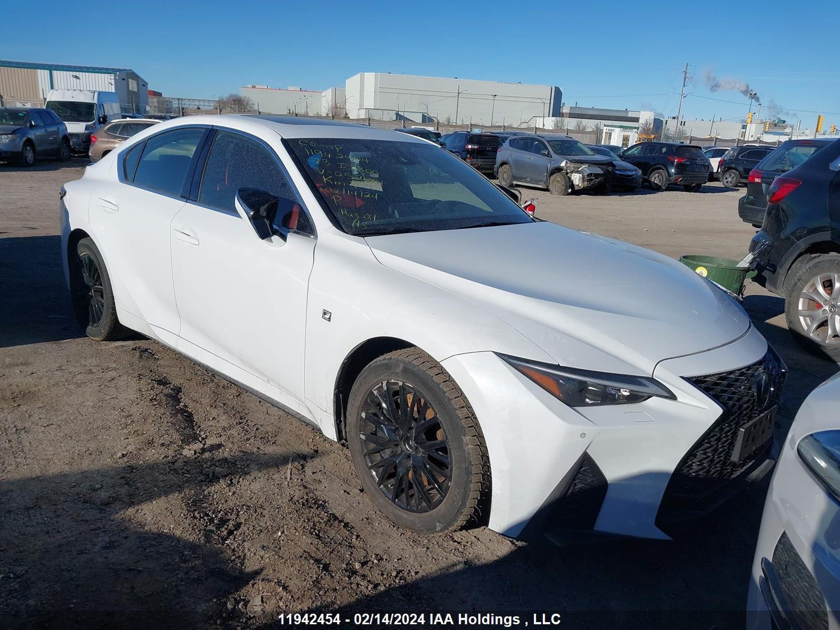 LEXUS IS 2023 jthg81f22p5052084