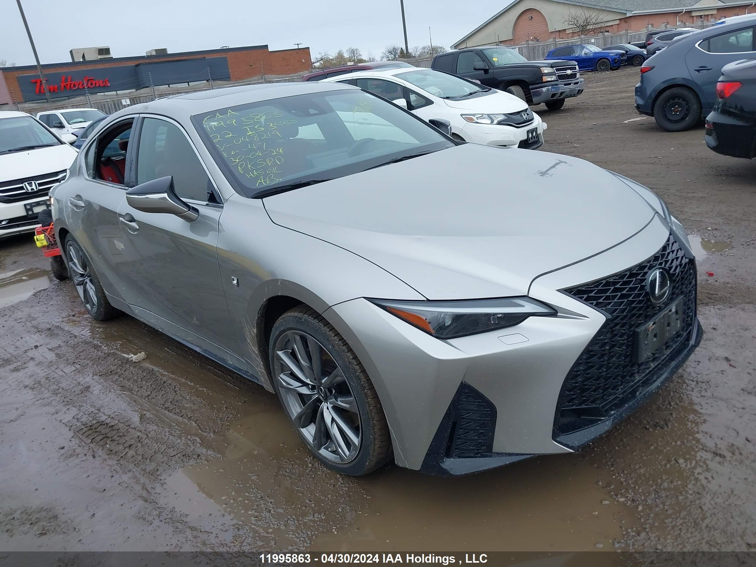 LEXUS IS 2022 jthg81f25n5048219