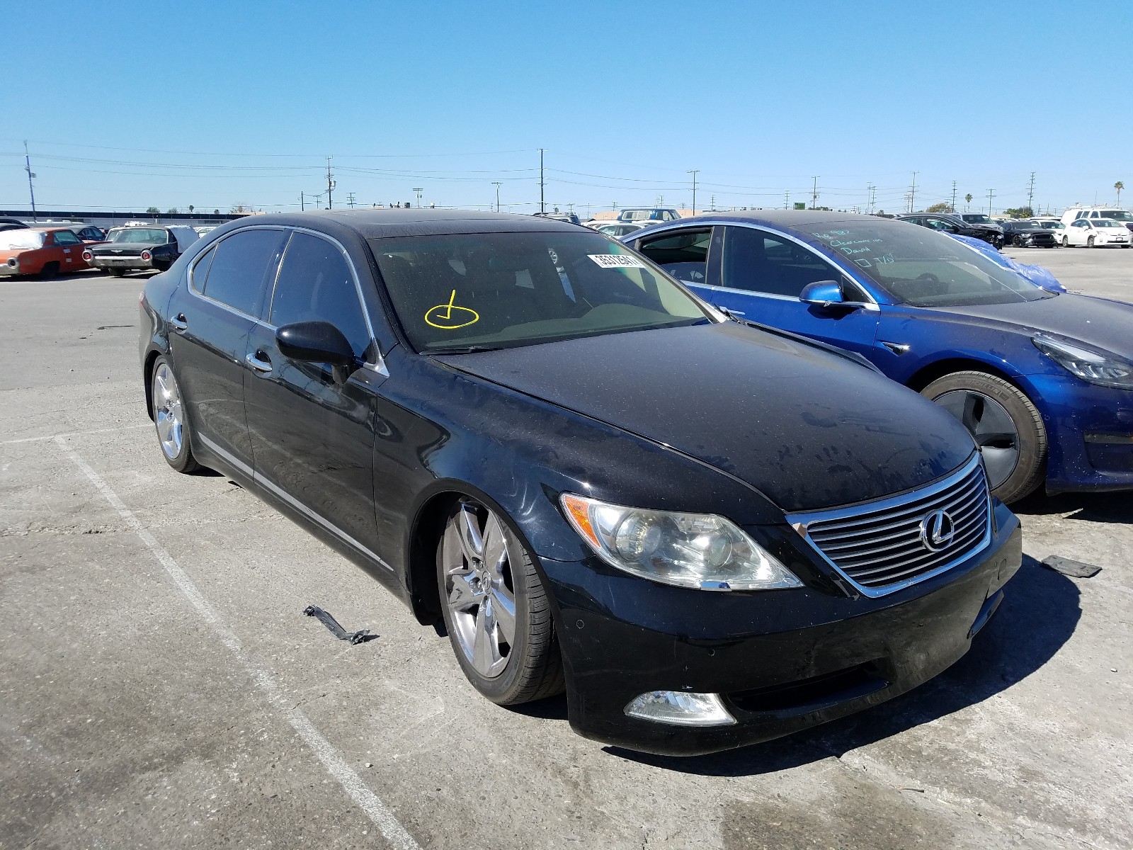 LEXUS LS 460L 2008 jthgl46f185026726