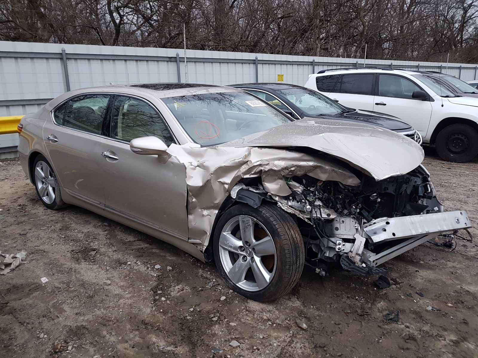 LEXUS LS 460L 2012 jthgl5ef3c5045696