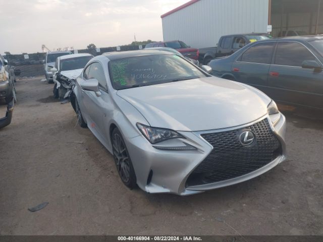 LEXUS RC 2016 jthha5bc2g5001084