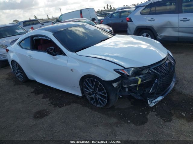 LEXUS RC 2017 jthha5bc2h5007064