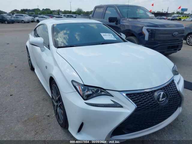 LEXUS RC 2016 jthha5bc3g5001563