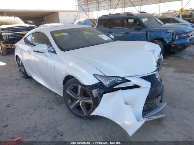 LEXUS RC 200T 2017 jthha5bc4h5004876