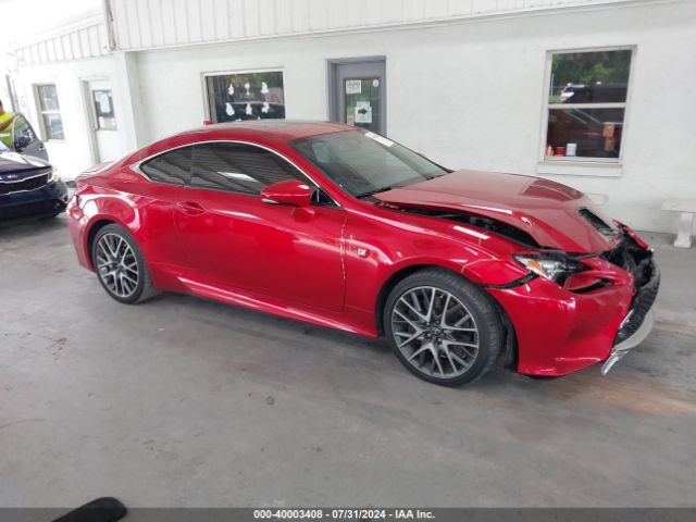 LEXUS RC 2017 jthha5bc6h5006953