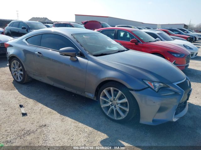 LEXUS RC 200T 2016 jthha5bc7g5000903