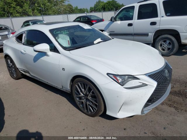 LEXUS RC 2017 jthha5bcxh5006101