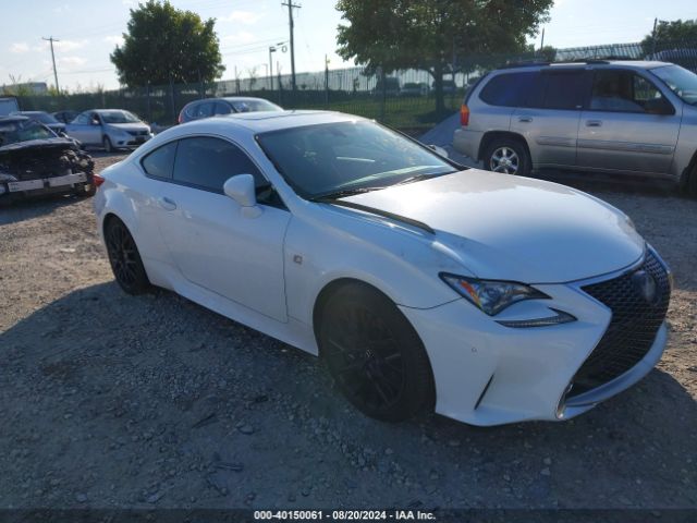 LEXUS RC 2016 jthhe5bc6g5014537