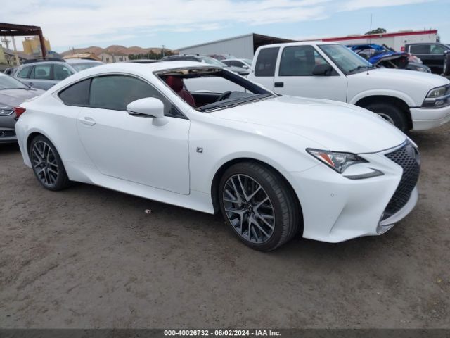 LEXUS RC 2017 jthhe5bc8h5016307