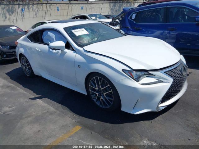 LEXUS RC 2016 jthhe5bc9g5014175