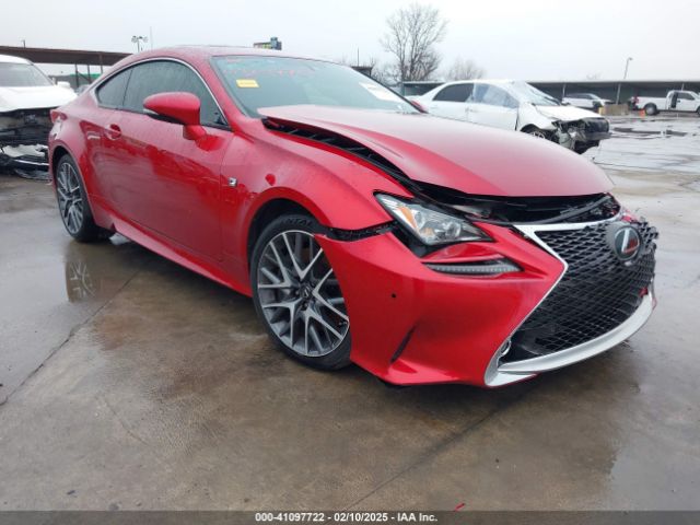 LEXUS RC 2016 jthhe5bcxg5013813