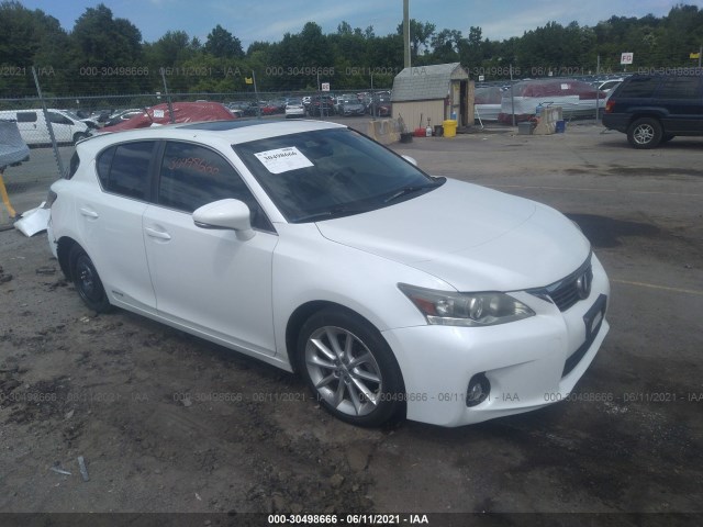 LEXUS CT 200H 2011 jthkd5bh0b2003578