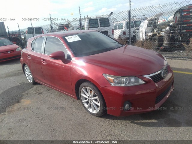 LEXUS CT 200H 2011 jthkd5bh0b2036340