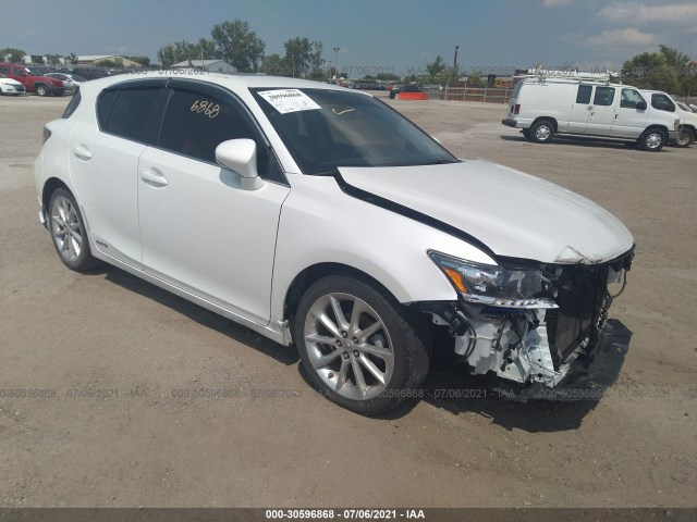 LEXUS CT 200H 2012 jthkd5bh0c2048554