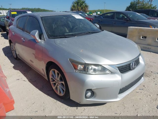 LEXUS CT 200H 2012 jthkd5bh0c2052233