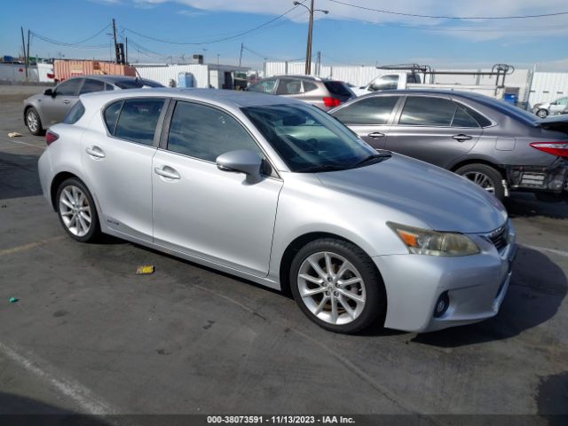 LEXUS CT 200H 2012 jthkd5bh0c2086902