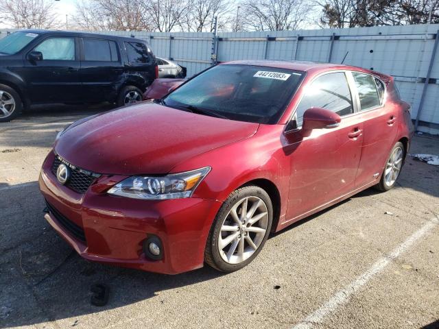 LEXUS CT 200 2012 jthkd5bh0c2110650