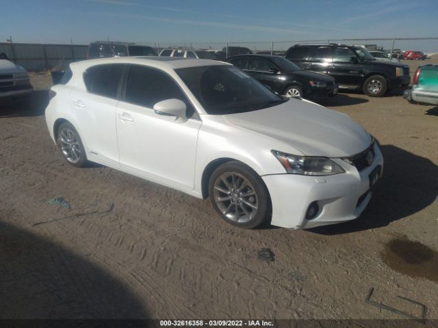 LEXUS CT 200H 2013 jthkd5bh0d2125487