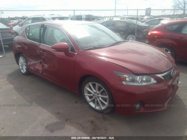 LEXUS CT 200H 2013 jthkd5bh0d2130138