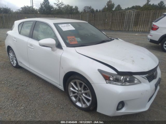 LEXUS CT 200H 2013 jthkd5bh0d2161311