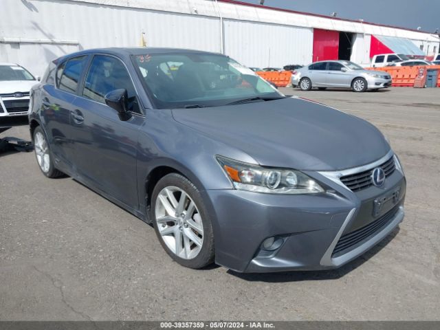 LEXUS CT 200H 2014 jthkd5bh0e2177624