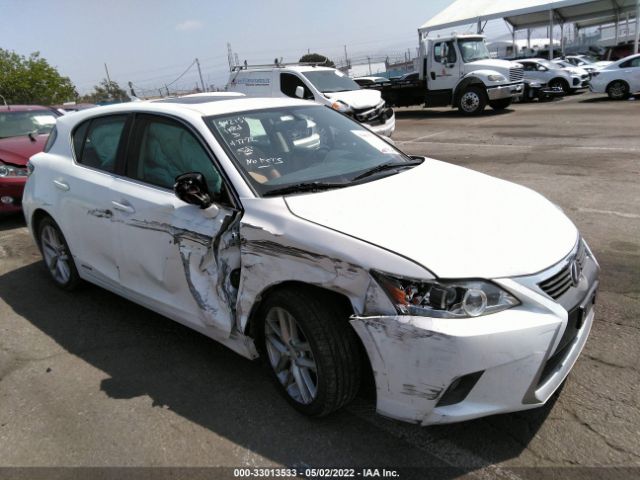 LEXUS CT 200H 2014 jthkd5bh0e2202229